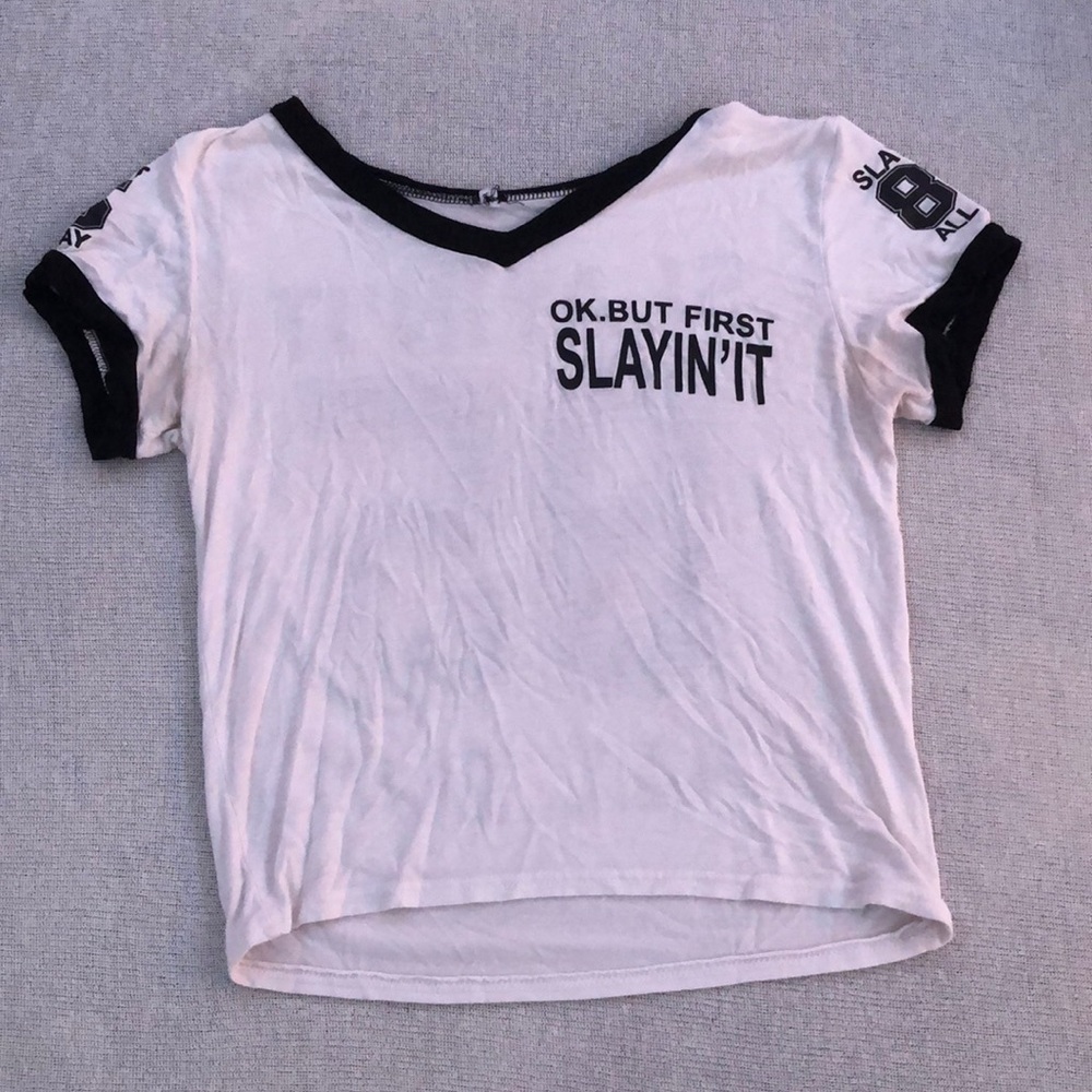V neck t shirt
